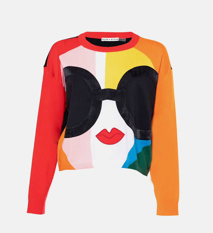 Gleeson Surrealist Stace Face Pullover