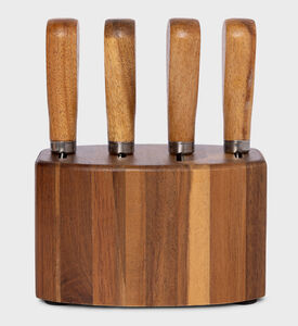 Wooden Cheese Knife 4-piece Set