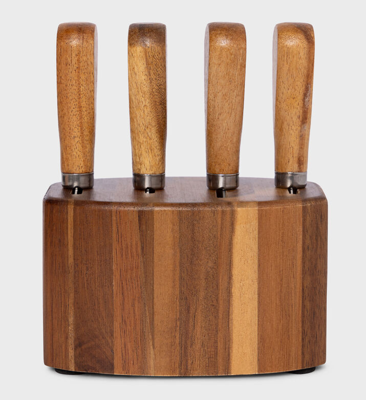 Wooden Cheese Knife 4-piece Set
