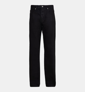 ستيف جينز بقصة مستقيمة