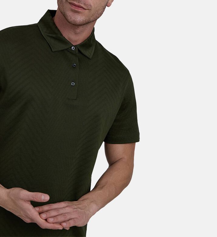Button Placket Jersey Polo