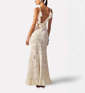 Empress Ruffle Detail Maxi Dress, Model View