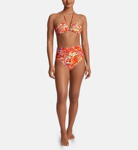 Floral Bandeau Bikini Top