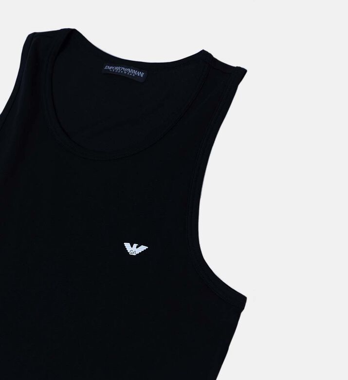 Cotton Logo Print Tank Top Cotton Logo Print Tank Top