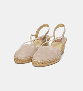 صندل بسير خلفي رفيع بأحجار الراين