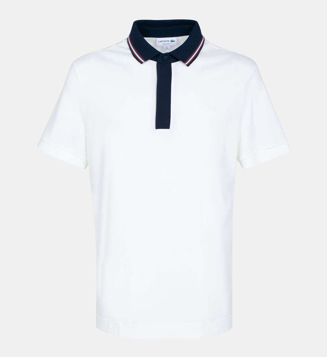 Lacoste Smart Paris Contrast Neck Polo Polos Galeries