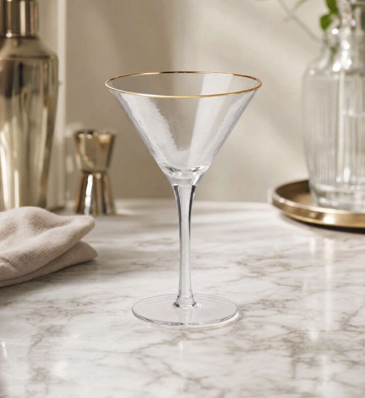 Edg Calice Glass Cocktail Glass, Model View