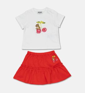 Moschino BKT Cherry Bear Graphic Skirt Set, Packshot View