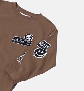 Rube Patch-detail Crewneck Sweatshirt