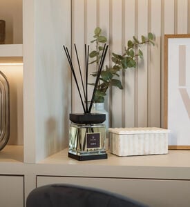 Home Life Style Diffuser Square Reed Sable, Clear, 250-ml, Packshot View