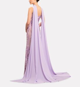 Michael Cinco Long Dress, Model View