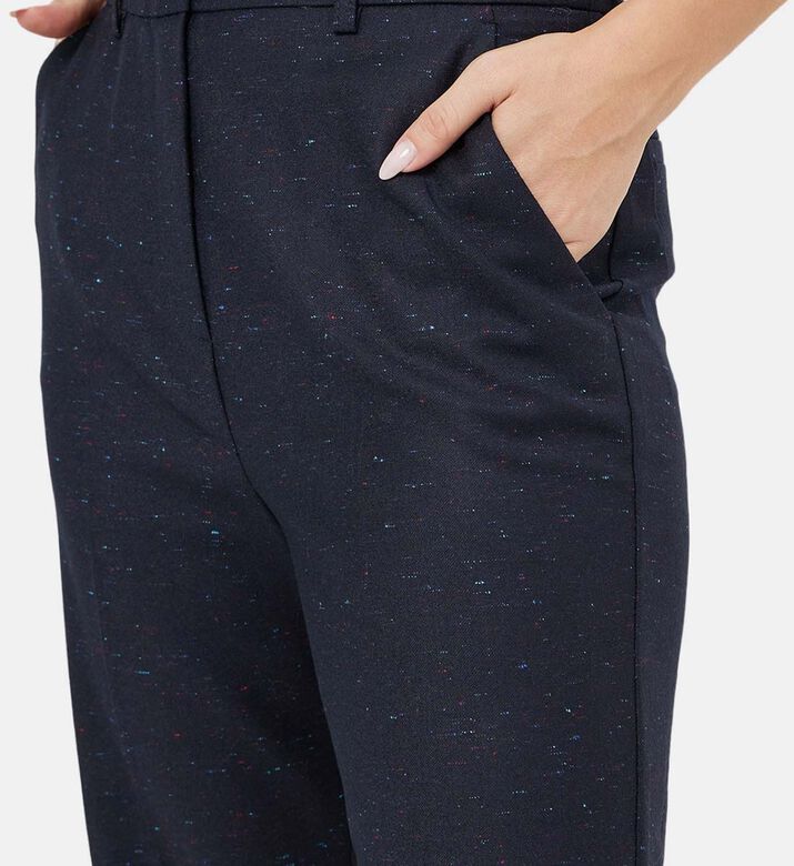 Mid-rise Straight Legs Pants