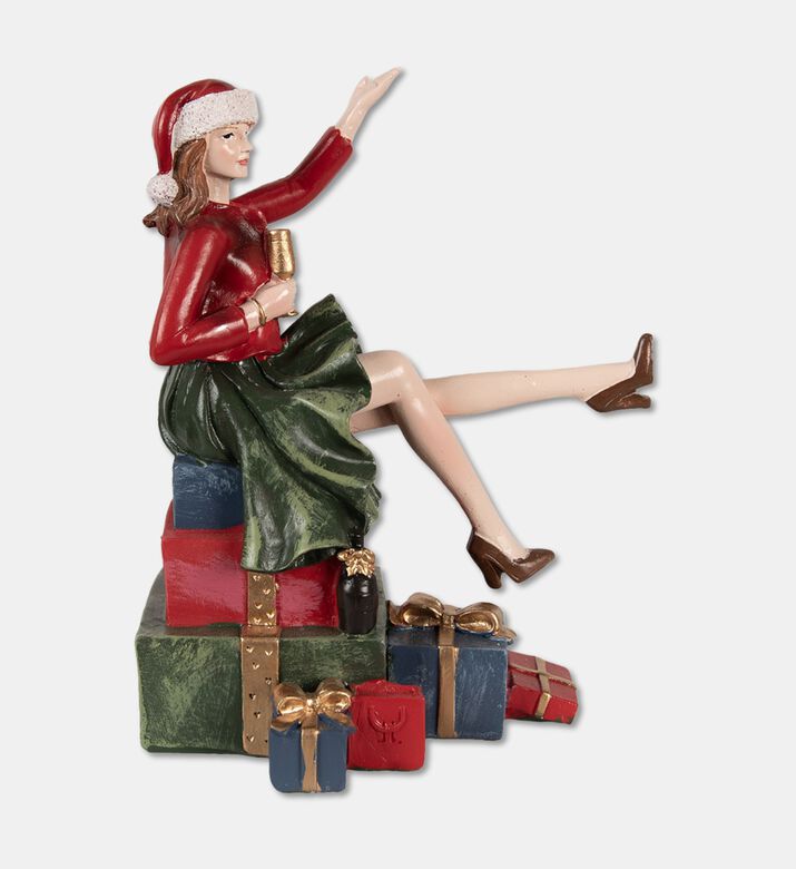 Clayre & Eef Female Green Deco 15x10x18 Cm, Packshot View