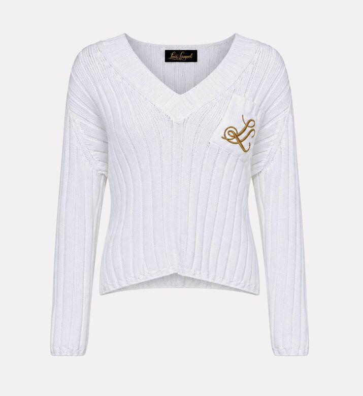 Luisa Spagnoli Pullover Carnagione, White, L, Packshot View