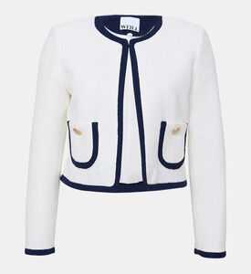 Cotton Terry Cropped Jacket Cotton Terry Cropped Jacket