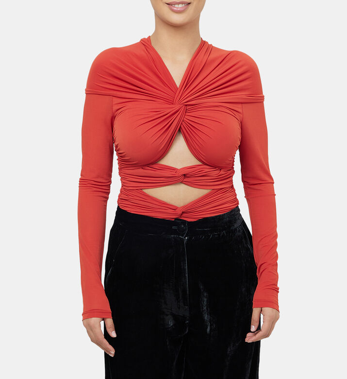 Fitz Cut-out-detail Bodysuit