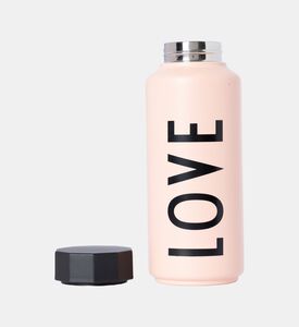 Design Letters Hearts Insulated Thermo Bottle, Nude, Packshot View