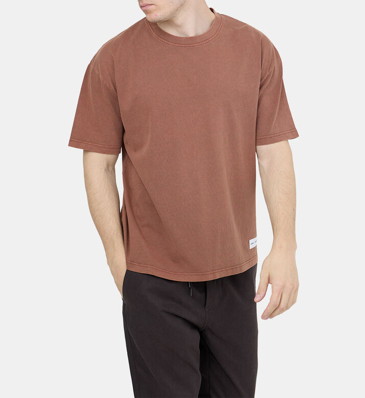 تيشيرت قطن عضوي مصبوغ