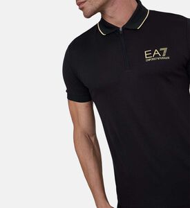Contrasting-details Polo Shirt