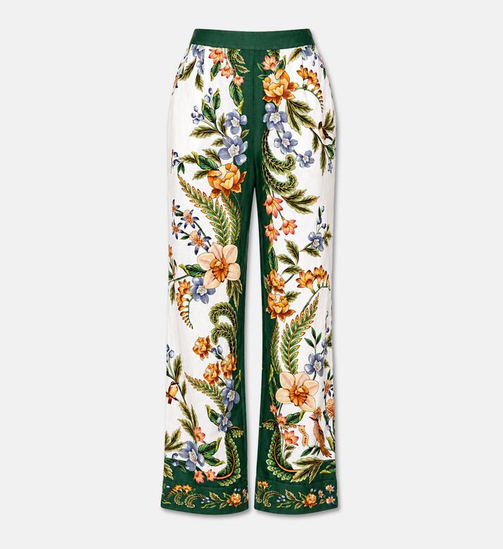 Farm Rio Printed Straight-leg Pants, Packshot View