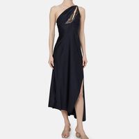 Asymmetric Knitted Dress