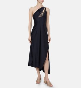 Asymmetric Knitted Dress