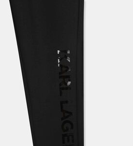 Logo Artwork Metallic Leggings