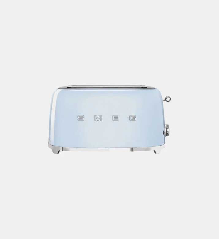 Smeg 50s Style 4-slice Toaster, Light-blue, Packshot View