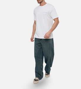 Samsoe Safeast Logo-print Regular-fit T-shirt, Model View