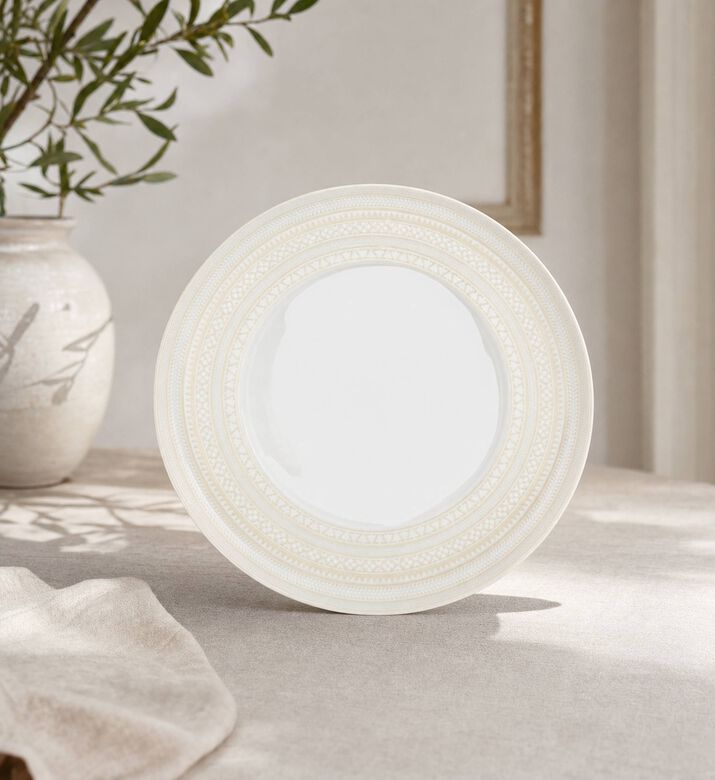 Vista Alegre Ivory Porcelain Sample Soup Plate, Model View
