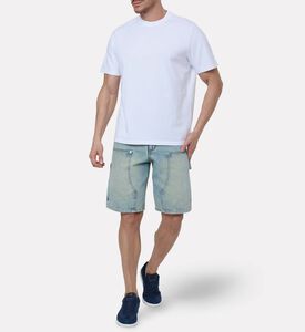 Arte Logo-print Heart Hands T-shirt, White, Xxl, Model View