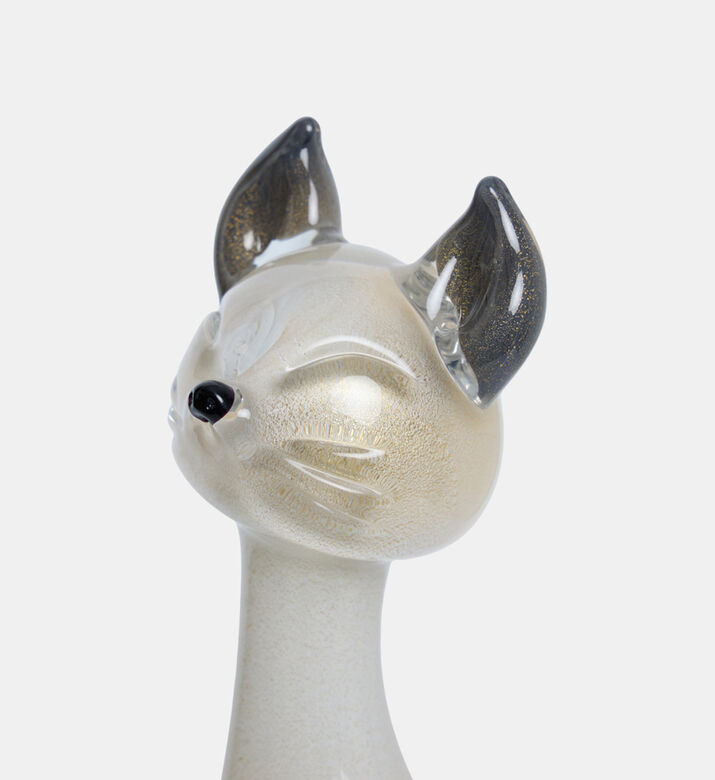 Crystal Cat-shape Sculpture