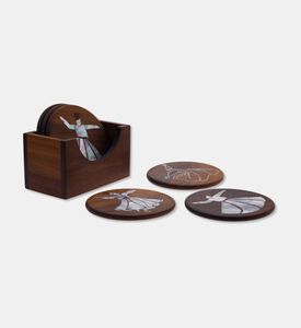 Darmisak Oriental Darawish 6-piece Coaster, Packshot View