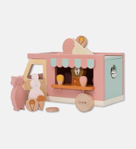 Trixie Toy Wooden Ice Cream Truck, Packshot View