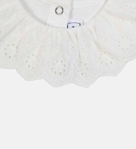 بودي سوت طويل الأكمام بياقة مكشكشة