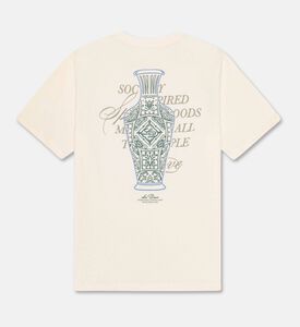 Les Deux Ts Faience, White, Xl, Packshot View