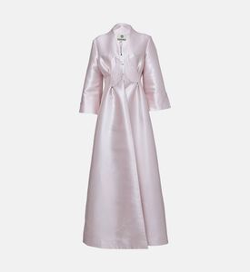 عباءة كيمونو أليا مزينة بأوراق