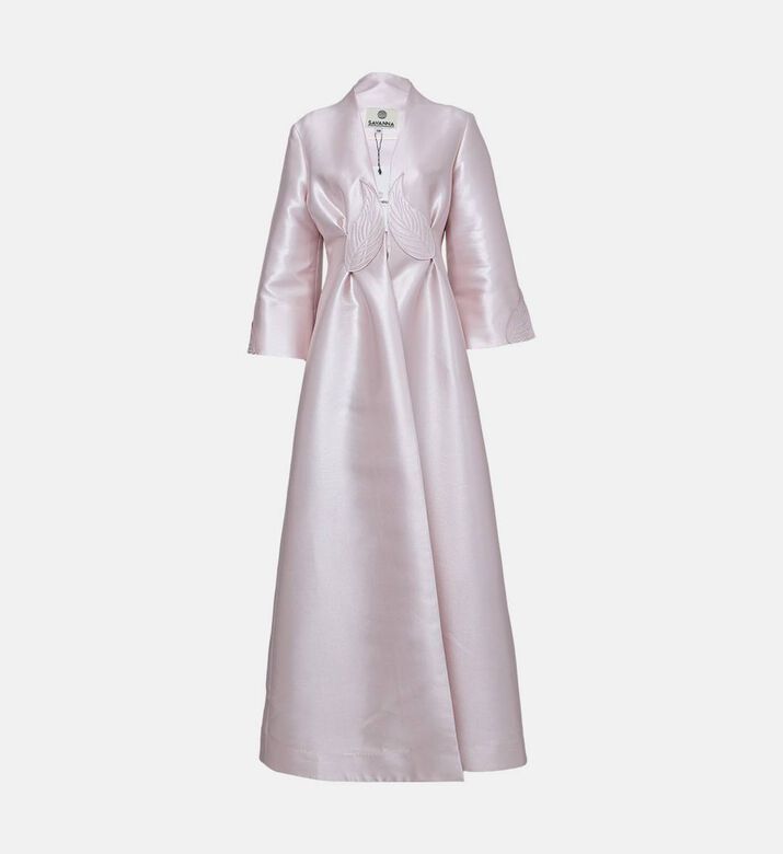 Alia Leaf-applique Kaftan