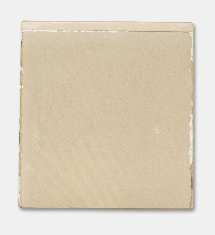 Home Deco and More Quadro Polished Marble Tissue Box, White, Packshot View