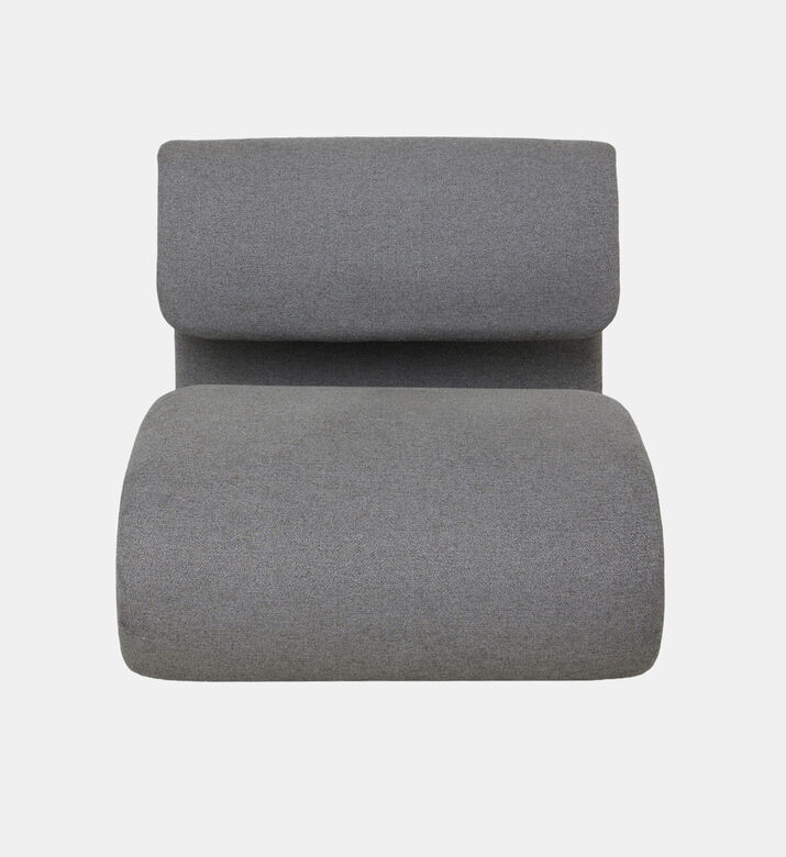 Dan Form Dubna Boucle Fabric Lounge Chair, Packshot View