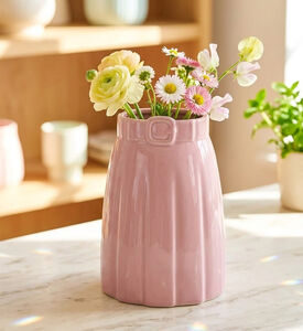 Kersten Skirt Fine Earthenware Vase, Packshot View