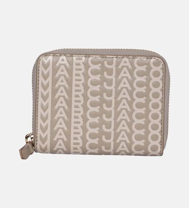 The Monogram Leather Zip Around Wallet