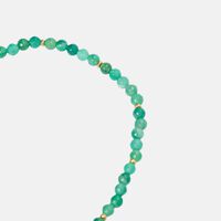 Jade Stones Gold-plated Fetish Necklace