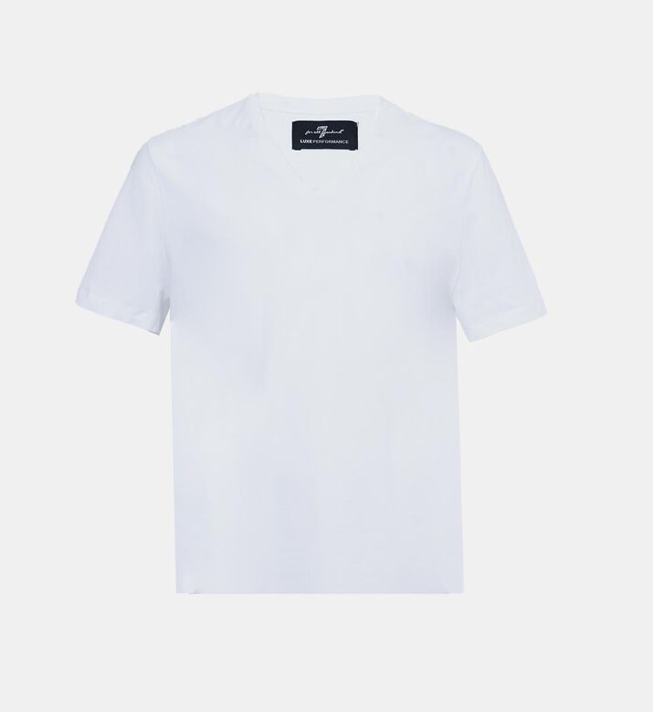 Cotton V-neck T-shirt