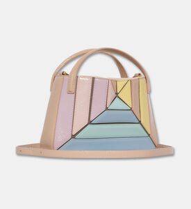 Mlouye Mini Sera Leather Top-handle Bag, Multicolor, Packshot View