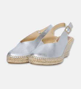 Salvi Shoes Wdg Sndl, Silver, Eu-36, Packshot View