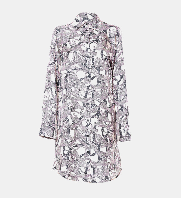 Rais Silk Shirt Dress