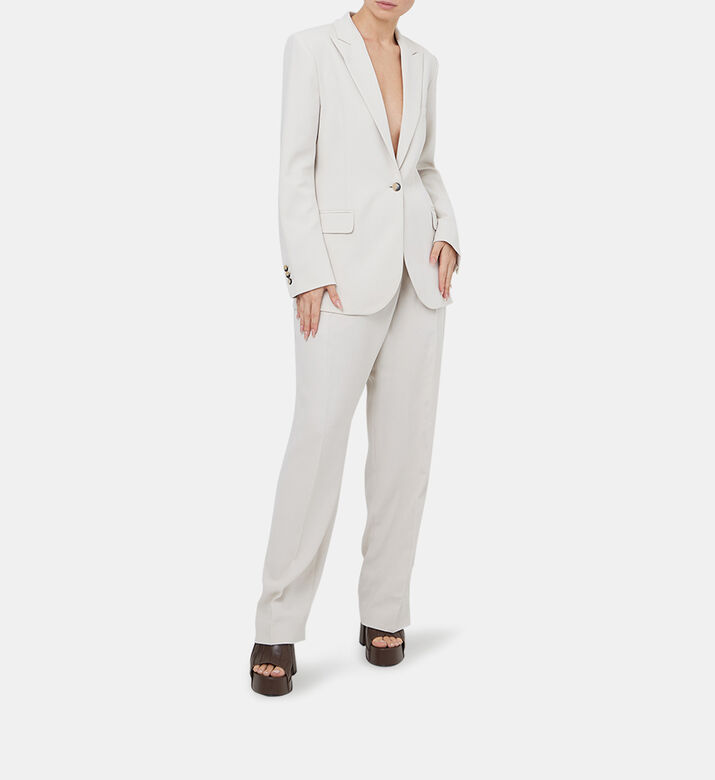 Sylvana Plain Fitted Jacket