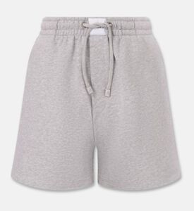 The Attico Logo Cotton Jersey Shorts, Packshot View