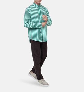 Casual Stripe-print Shirt